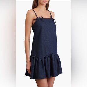 Avec Les Filles Dark Blue Dress